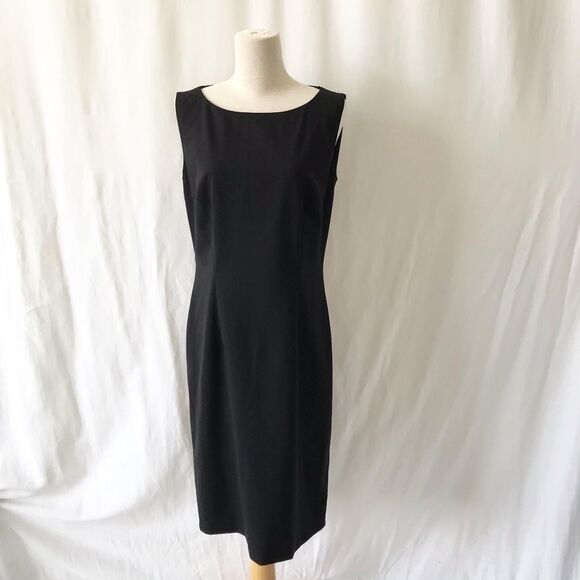 BOSS Hugo Boss black fitted dress size 6 - Picture 1 of 10
